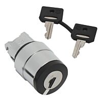 SCHNEIDER ZB4BG814 Ovládací hlavice s klíčem, 3 po