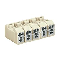 WAGO Svorka 272-753/100-000 pro připojení síťového napětí Tlačítko, externí Se západkami, bílá