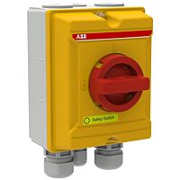 ABB Odpínače v krytu OTAOKA-hliník OTA25S4Y  1SCA142674R1001