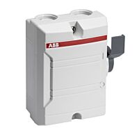 ABB Odpínače v krytu, boční ovládání BW225WDP  2CMA142401R1000