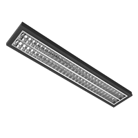 MODUS AREL4000, 2x LED , 1200mm, mřížka AL mat, přisazené/závěsné, LED 827-865, MIX WHITE,  BT control