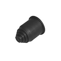 FRÄNKISCHE Koncovka PTTP-12B ⌀12mm termoplat černá