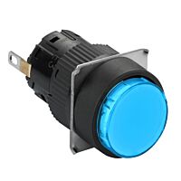 SCHNEIDER XB6EAV6JP Signálka 16 mm, Modrá, 12V