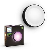 HUE Svítidlo LED DAYLO RGBW 15W 1050lm průměr 22cm IP44 černá