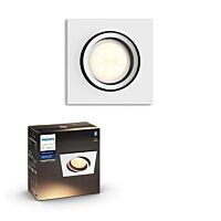 HUE Svítidlo LED Milliskin Bluetooth 5W GU10 350lm 2200-6500K IP20 čtverec bílá