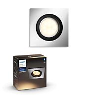 HUE Svítidlo LED Milliskin Bluetooth 5W GU10 350lm 2200-6500K IP20 čtverec hliník mat