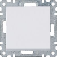 HAGER Spínač LUMINA WL0010 řazení 1 10A 250V IP20 bílá lesk