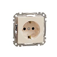 SCHNEIDER Sedna Design & Elements Zásuvka 230V 16A SCHUKO béžová