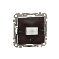 SCHNEIDER Čidlo SDD181504 pohybové se spínačem 10A IP20 wenge