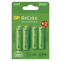 GP Baterie  tužková NiMH ReCyko 2700