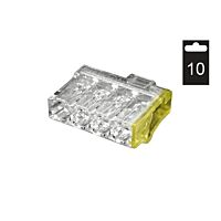 ELEMAN Svorka krabicová PC214-Y/10 bezšroubová žlutá