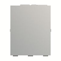 ABB TENTON Kryt 2CKA006330A0099 popisové pole, 6násobné prvky, hliníková stříbrná, SLS/A.0.1-83