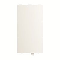ABB TENTON Kryt 2CKA006330A0113 popisové pole, 10násobné prvky, mechová bílá, SLB/A.0.1-884