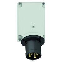 63A 4p 500V IP44 7h Přívodka nástěnná