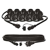EMOS Řetěz 10xE27 750Wmax 230V světelný-spojovací IP44