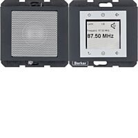 Radio Touch, 230 V AC, 50/60 Hz, Stereo