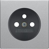 Kryt BERKER 3965766084 pro zásuvku alu