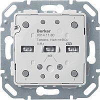 1-násobný tlačítkový modul KNX s integro