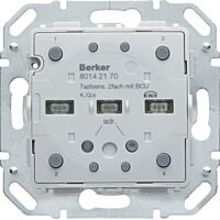 2-násobný tlačítkový modul KNX s integro