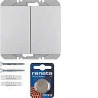 KNX RF tlačítko bezdrátové 2-násobné nás