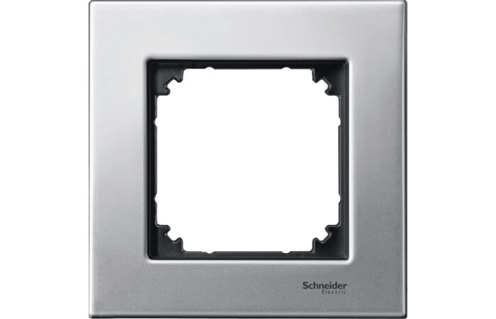 SCHNEIDER Rámeček MERTEN 403160 jedn. Plat.Silver