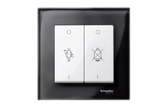 SCHNEIDER MTN432619 Kryt spínače dělený s potiskem