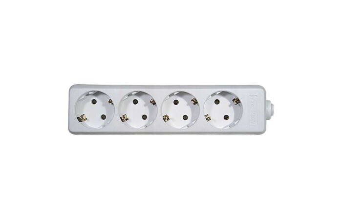 EMOS Zásuvka čtyřnásobná DG-DC04 SCHUKO