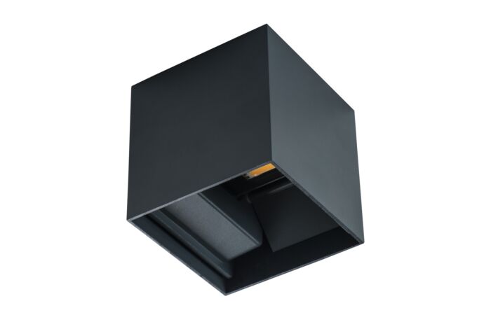 KANLUX LED Svítidlo REKA 7W 4000K čtverec, černý chrom