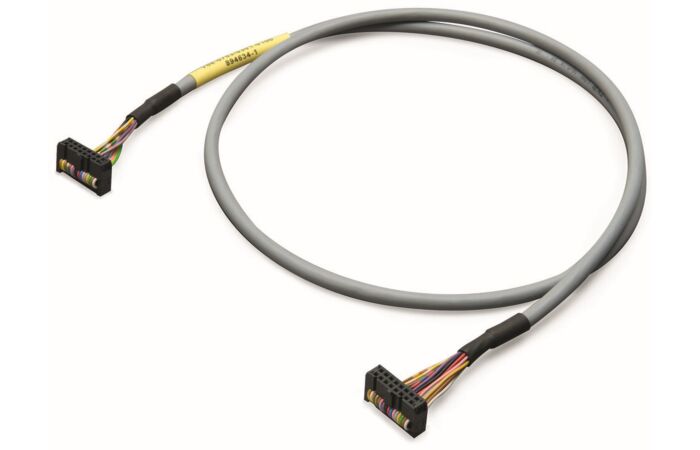 WAGO Kabel 706-753/301-200 připojovací 16pól.; konektor dle DIN 41651; 16pól.; konektor dle DIN 41651; délka: 1 m (1 MΩ); průřez vodiče 0,14 mm²