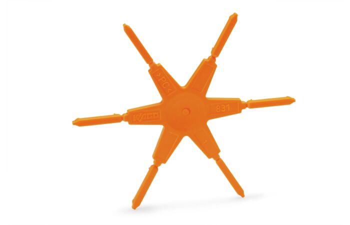 831-500 KODIERTRÄGER 6-FACH oranžová