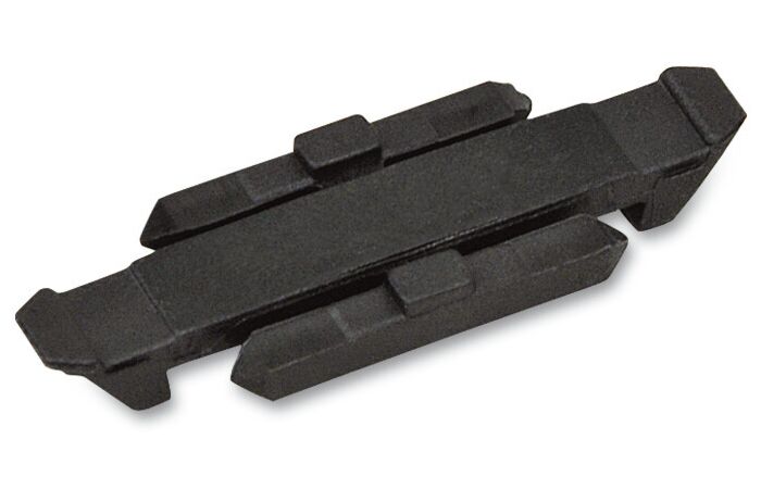 WAGO Západka 890-131 blokovací, Pro neupevněné spoje;Pro ovládání pomocí nástroje; bílá