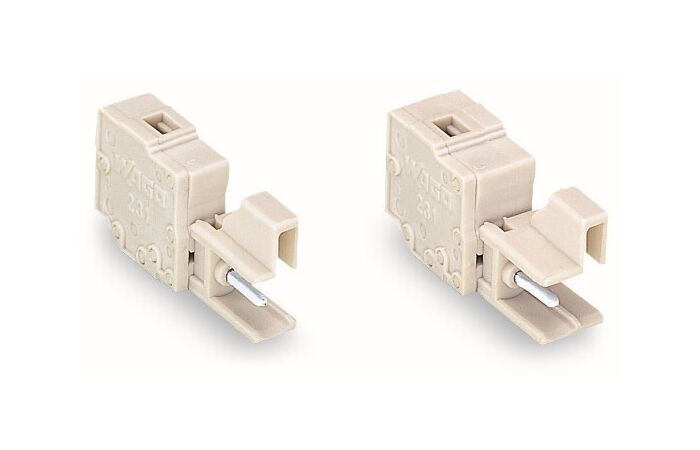 WAGO Konektor 231-662 Zkušební Pro rozteč 7,5 mm a 7,62 mm, šedá