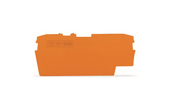 WAGO Bočnice 2002-1692 koncová a separátor 1 mm oranžová