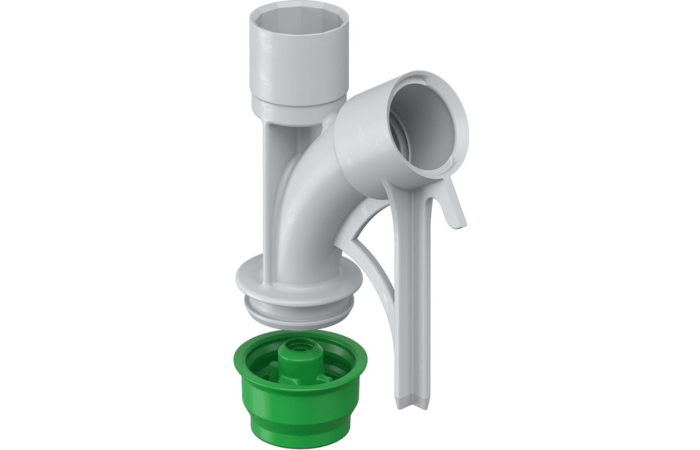 KAISER  Koleno 30°  pro trubku 20 mm, do betonu