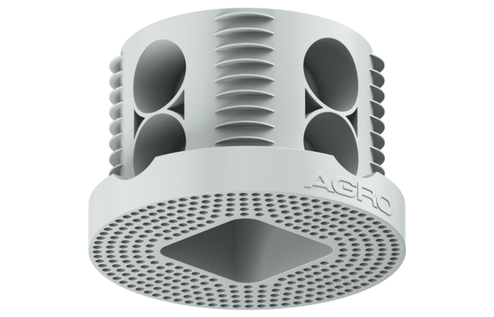 KAISER  Stropní krytka pro upevnění světla, do betonu