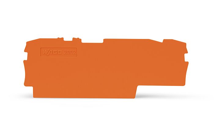WAGO Bočnice 2002-1792 koncová a separátor 1 mm, oranžová