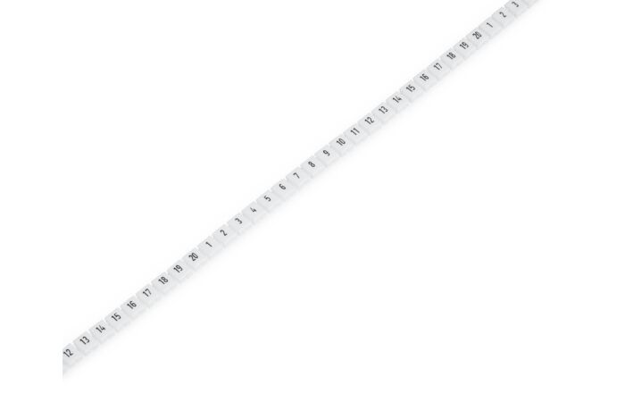 WAGO Štítky 2009-145/000-005 Mini-WSB Inline Pro Smart 1700 ks na cívce, flexibilní 5-5,2mm bez potisku, červená