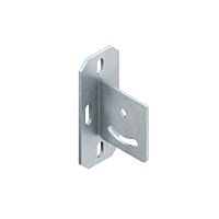 NIEDAX Základová deska pro profil U 50x22mm, horizontální, nastavitelná KUGH 50