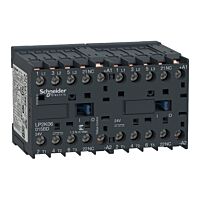 Reverzační stykač 9A 24V DC