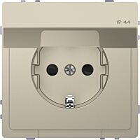 Zásuvka, Merten D-Life, 250V/16A SCHUKO,