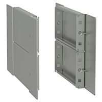 2 boční panely soklu 400x200 304L