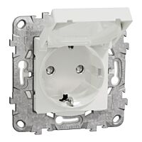 Zásuvka SCHUKO 2P+E 250V/16A IP44 bílá