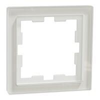 Rámeček D-Life 1násobný sklo Crystal Wh