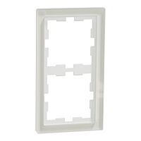 Rámeček D-Life 2násobný sklo Crystal Wh