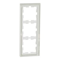 Rámeček D-Life 3násobný sklo Crystal Wh