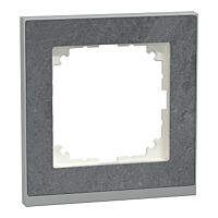 Rámeček M-Pure Decor 1násobný Slate/Alu