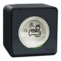 Zásuvka MUR 36010 250V EV antracit