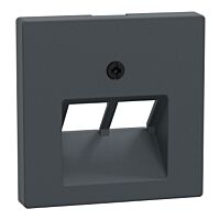 Centr. deska RJ45 2nás., antracit