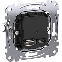 Rychlonabíječka USB A+C 45W PD
