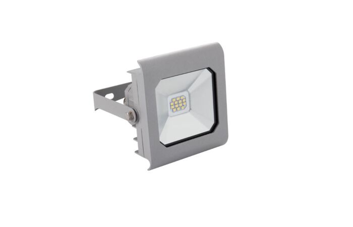 KANLUX LED reflektor ANTRA 10W studená bílá, šedá IP65